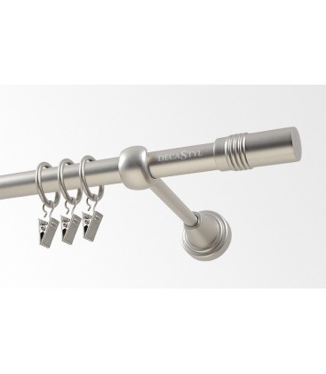 Satin nickel Ø 16 mm - Cylinder
