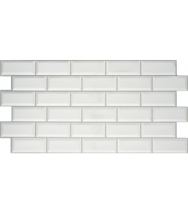 Pvc obkladový umývateľný panel 3d P0002 48.5 x 96 cm