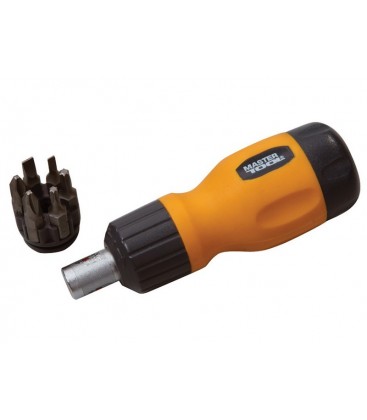 Skrutkovač 2-IN-1 MASTERTOOL PH2/SL6 75 mm 40-0177