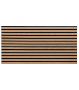 Drevený akustický panel zo svetlého dubového dreva 104x52cm