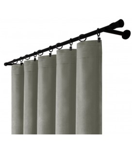 Zamatový záves s riasiacou páskou 