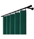Zatemňovací záves s riasiacou páskou - Blackout Royal Emerald, smaragdovozelená