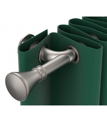 Kovová garniža Satin 19 mm Wall Blackout Efekt Koloseo